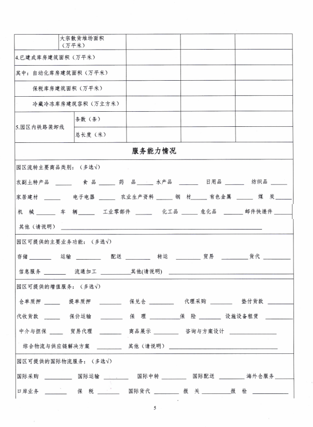 关于开展 “ 2024年河北省物流园区综合情况摸底 ” 工作的通知